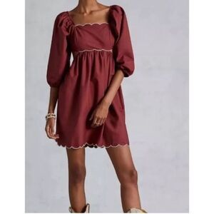 GREAT CONDITION Anthropologie Forever That Girl Babydoll Dress Women's size MEDI